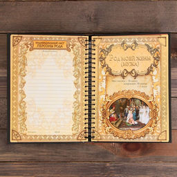 Родословная книга Книга семьи, 30 листов, 24,5 х 29,2 см - Семейные традиции фото 12