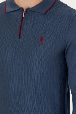 U. S. Polo Assn / Мужской свитер цвета индиго - U.s. polo assn фото 14