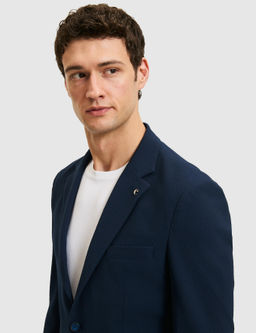 Lacivert Slim Fit Ceket