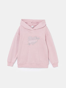 Kap??onlu K?z ?ocuk Sweatshirt