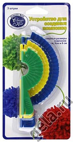 HEMLINE УСТРОЙСТВО ДЛЯ ИЗГОТОВЛЕНИЯ ПОМПОНОВ