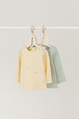 Crockid _ К 301944-2уп/маленькие овечки,поле с ромашками джемпер яс