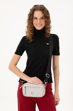 Женская темно-серая сумка Неожиданная скидка в корзине