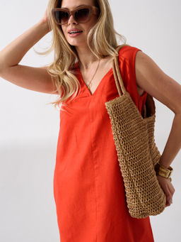 Сарафан платье Хлопок 70% Лён 30%