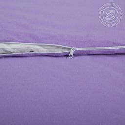 Пододеяльник трикотажный на молнии Сирень 200х215/1 шт. - 200х215 Трикотаж - Артпостель фото 2
