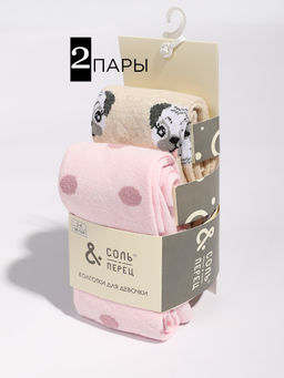 Колготки для девочки 2 шт Соль&Перец  фото 8