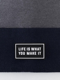 Crockid _ КВ 20426/темно-синий,тем.серый меланж шапка дет  фото 2