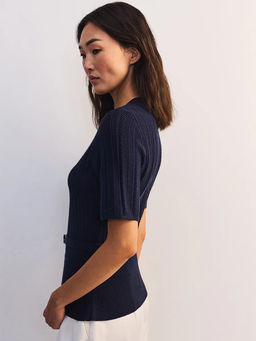 Приталенный кардиган с поясом / Zarina  фото 5