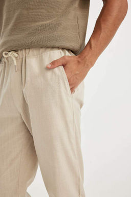 Хлопковые брюки скинни Jogger - Defacto фото 5