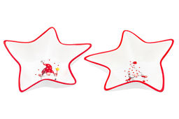 Блюдо сервировочное 2 пр. 130 мл 14*14*3,5 см Весёлые гномики - Elan gallery фото 17