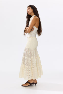 Falda escalonada de encaje - H&m фото 4