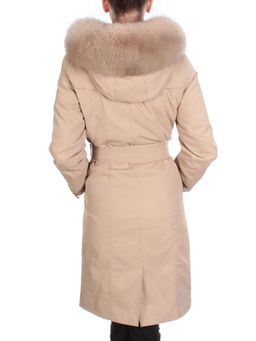 21002 DARK BEIGE Пальто зимнее женское MAILILUO (150 гр. холлофайбера) - Fashion фото 5