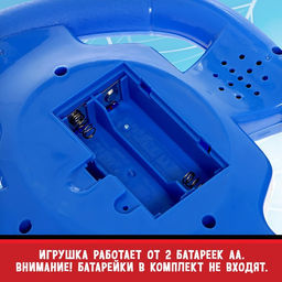 Музыкальный руль , Marvel, звук, работает от батареек