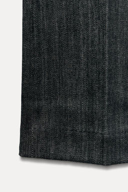 ZW COLLECTION BOOTCUT HIGH-WAIST CROPPED JEANS - Zara фото 6