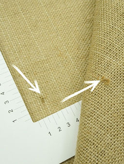 Мешковина повышенной плотности, СОРТ2, ш.1.05м, джут-100%, 370гр/м.кв - Купава фото 3