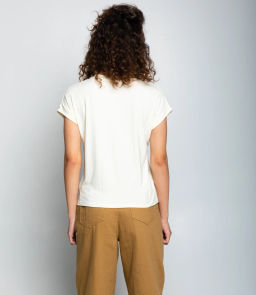 Футболка #КТ1016 (1)-1, кремовый