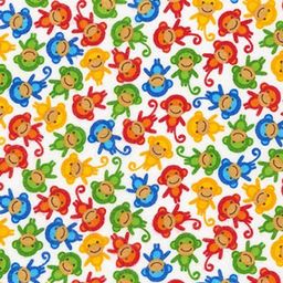 Ткань для пэчворка PEPPY URBAN ZOOLOGIE MINIS FLANNEL ФАСОВКА 50 x 55 см 176 г/кв.м 5 100% хлопок AAKF-15311-286 WILD