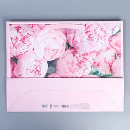 Пакет подарочный ламинированный, упаковка, For you, L 40 х 31 х 11.5 см