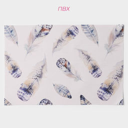 Набор салфеток сервировочных Доляна Легкость, 4 шт, 3045 см, цвет белый  фото 3