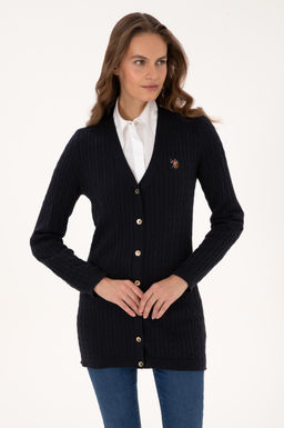 Kad_n Lacivert Basic Triko H_rka