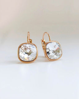 Серьги с кристаллами Swarovski