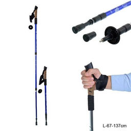 Палки для скандинавской ходьбы / C-103 /уп 5/30/синие