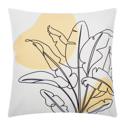 Наволочка декоративная Этель Листья 40х40 см, 100% п/э