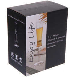 Бокал для шампанского 180мл "VIVALDI" в наборе 6шт