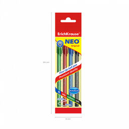 Цена за 50 шт. Ручка шариковая ErichKrause Neo® Stick Original 0.7, Super Glide Technology, цвет чернил черный (в коробке по 50 шт.)  фото 31