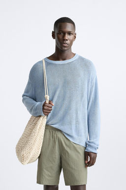 BURUSUK EFEKTLI UZUN DENIZ SORTU - Zara фото 10