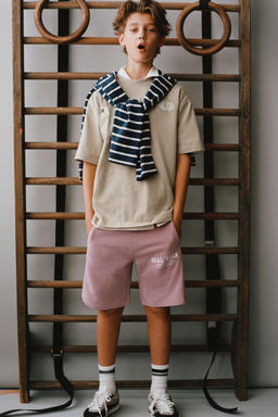 GARMENT DYED JOGGING BERMUDA SHORTS - Zara фото 5