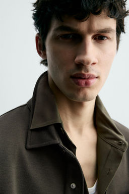 COMFORT NON-IRON OVERSHIRT - Zara фото 5