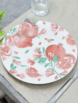 Тарелка обеденная "Гранат" 23 см арт.MFK20286 /МФК/