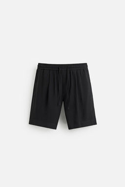 RELAXED FIT FLOWING BERMUDA SHORTS - Zara фото 6