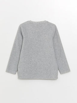 Bisiklet Yaka Polar Erkek ?ocuk Pijama ?st - Waikiki фото 3