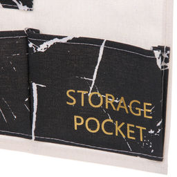 Цена за 2 шт. Карман настенный 3 отделения 3 крючка "ИДЕЯДОМА", цвет черный, 34*30см (лейбл Селфи)