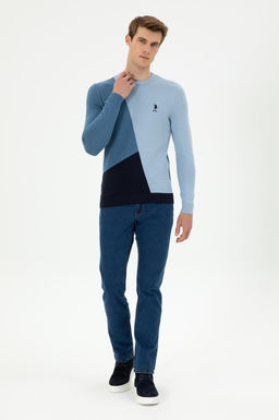 Мужские синие джинсовые брюки Неожиданная скидка в корзине