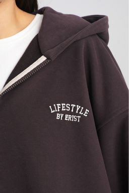 Худи ZIP Brown - Erist store фото 5