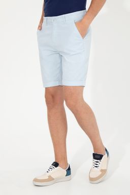 U. S. Polo Assn Мужские голубые тканые шорты - U.s. polo assn фото 2