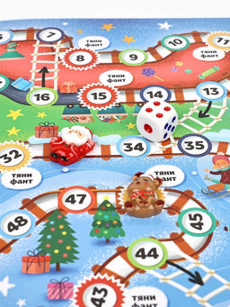 Настольная игра Новогодний экспресс, 2-6 игроков, 5+