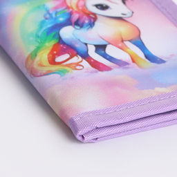 Кошелёк детский на липучке «Выбражулька», разноцветный