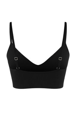 Siyah-Beyaz 2li Kaskorse Duz Dikme Kap Bralette Sutyen THMAW26SU00007 - Trendyolmilla фото 11