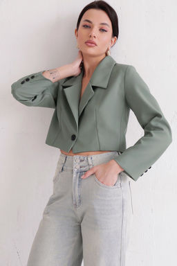 12175 Джинсы-трубы голубые - Martichelli фото 18