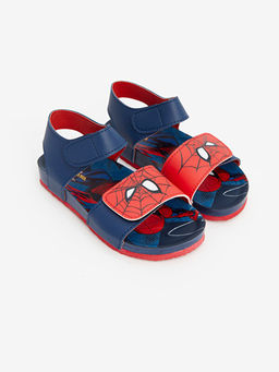 Spiderman Bask?l? Erkek ?ocuk Sandalet