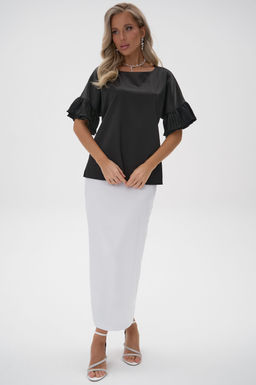 Блузка Луана (чёрный) - Эльза фото 9