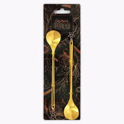 Подарочный набор ложек с подвесами Самой прекрасной, 2 шт., 15.8 х 2.5 см - Семейные традиции фото 2