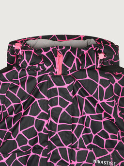 Костюм 7з3025 фуксия/черный