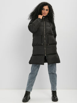Куртка пуховая Recycled Oversized Longline Puffer Coat / Lee Cooper  фото 2