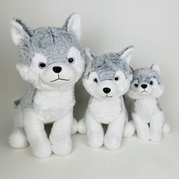 Мягкая игрушка Хаски 30 см (арт. 6055)