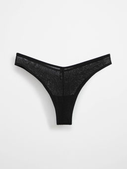 CONTE FLORAL TATTOO LBR 2873 Трусы женские black - Conte elegant фото 6